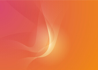 Abstract minimal orange background with geometric creative and minimal gradient concepts, for posters, banners, landing page concept image.