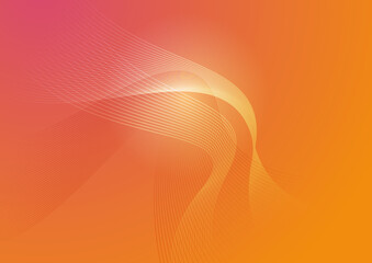 Abstract minimal orange background with geometric creative and minimal gradient concepts, for posters, banners, landing page concept image.