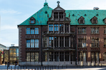 Historical centre medieval Hanseatic City Bremen Germany Jily 15, 2021
