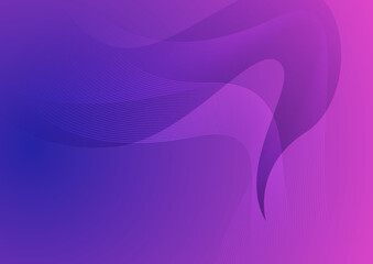 Abstract background made of halftone dots and curved lines in dark purple colors