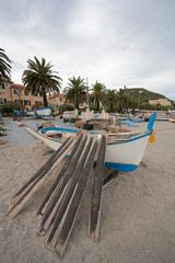 Fototapeta na wymiar Fisherman boat, Italy