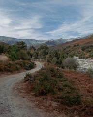 path to the mountains Gredos