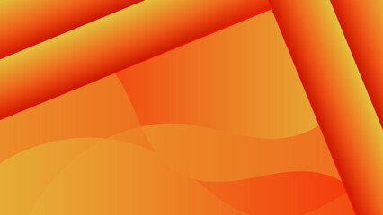 Minimal orange abstract background