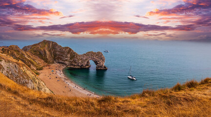 Durdle Door at Dorset in England, United Kingdom