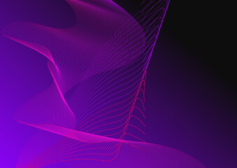 Abstract dark purple presentation background