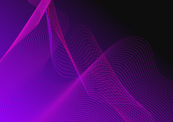 Abstract dark purple presentation background