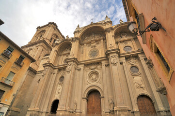 Fototapeta premium Cathedral of the Incarnation in the city of Granada. 