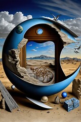 Abstract Surrealism  generative ai