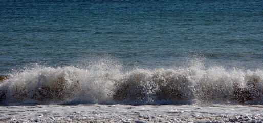 Santa Barbara Pacific Ocean Winter Surf