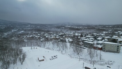 Niseko, Japan - December 15, 2022: The Winter Season in Niseko Hokkaido