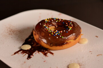 chocolate donut