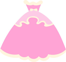 Pink princess dress © Peterdraw
