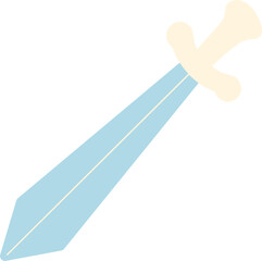 Sharp sword illustration