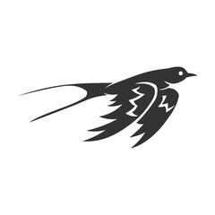 Swallow logo template Icon Illustration Brand Identity