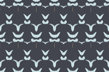 Motif ikat print batik textile seamless pattern digital vector design for Print saree Kurti Borneo Fabric border brush symbols swatches designer