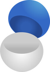 Capsule ball icon