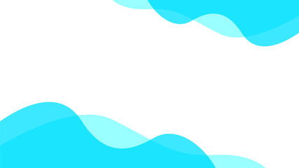 blue wavy liquid background with copy space vector stock