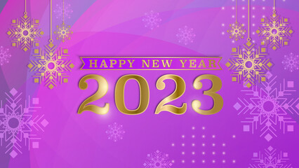 Happy new year 2023 background