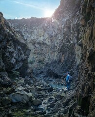 Obraz premium waterfall in the mountains