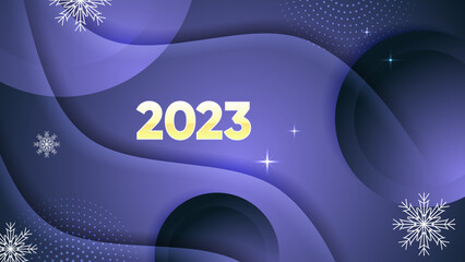 Happy new year 2023 background
