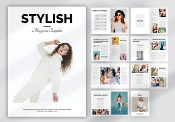 Stylish Magazine Layout