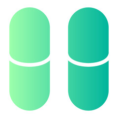 pill gradient icon