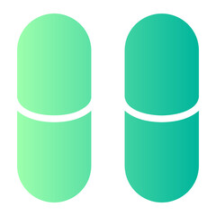 pill gradient icon