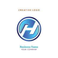 H lettering, perfect for company logos, offices, campuses, schools, religious education