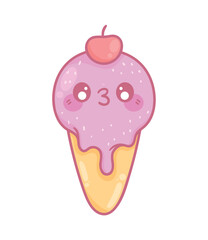 sweet ice cream kawaii