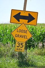 Loose Gravel Sign