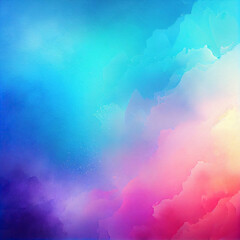 Fototapeta na wymiar Watercolor gradient texture. Abstract colorful background Digital illustration