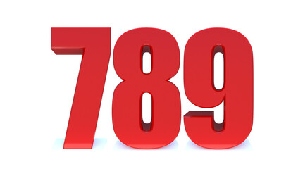 789 number