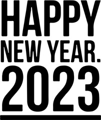 Happy New Year @023 svg For Download