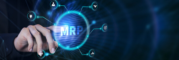MRP Material Requirement planning Manufacturing Industry Business Process automation.