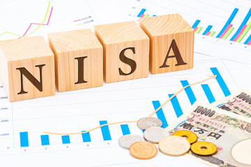 NISA（少額投資非課税制度）のイメージ素材