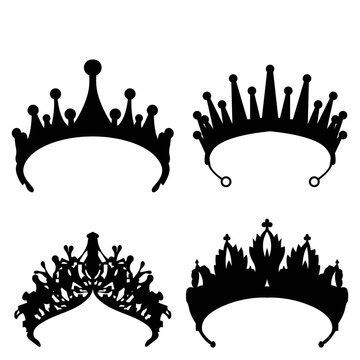 bride crown icon vector