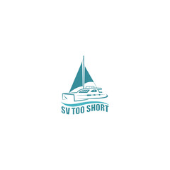 Simple Boat Logo Designs Template