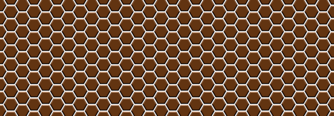 Embossed Brown Hexagon On Transparent Backgrounds. Abstract Pattern Chocolate. Abstract Tortoiseshell. Abstract Honeycomb. Abstract pattern football. PNG Image