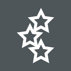 Star Classic rating icon web quality vector illustration cut