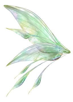 Fairy Wing Overlay - Green By ATP Textures