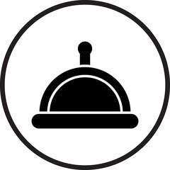 Food Tray Icon Style