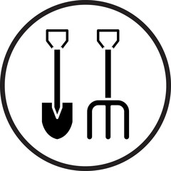 Gardening Tool Icon Style