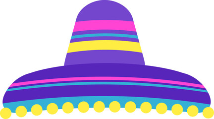 Mexican hat icon