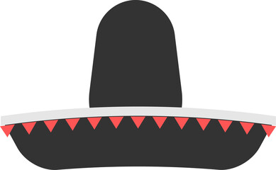Mexican hat icon