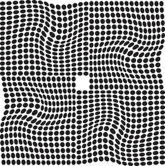 abstract monochrome background with squares and line patterns, vector design, technology theme, dimensional flow.