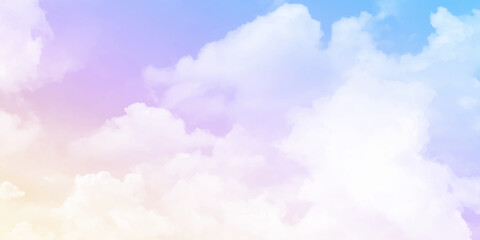 Fototapeta na wymiar Azure sky, turquoise pastel background