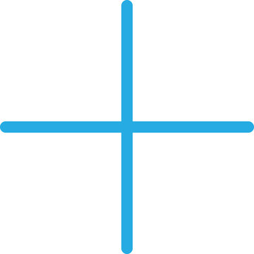 Plus Sign Vector Icon
