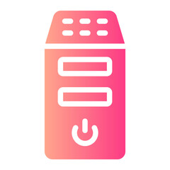pc tower gradient icon