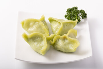 グリーンハーカオ　(海老蒸し餃子)