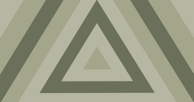 Green gradation triangle abstract background transition animation
